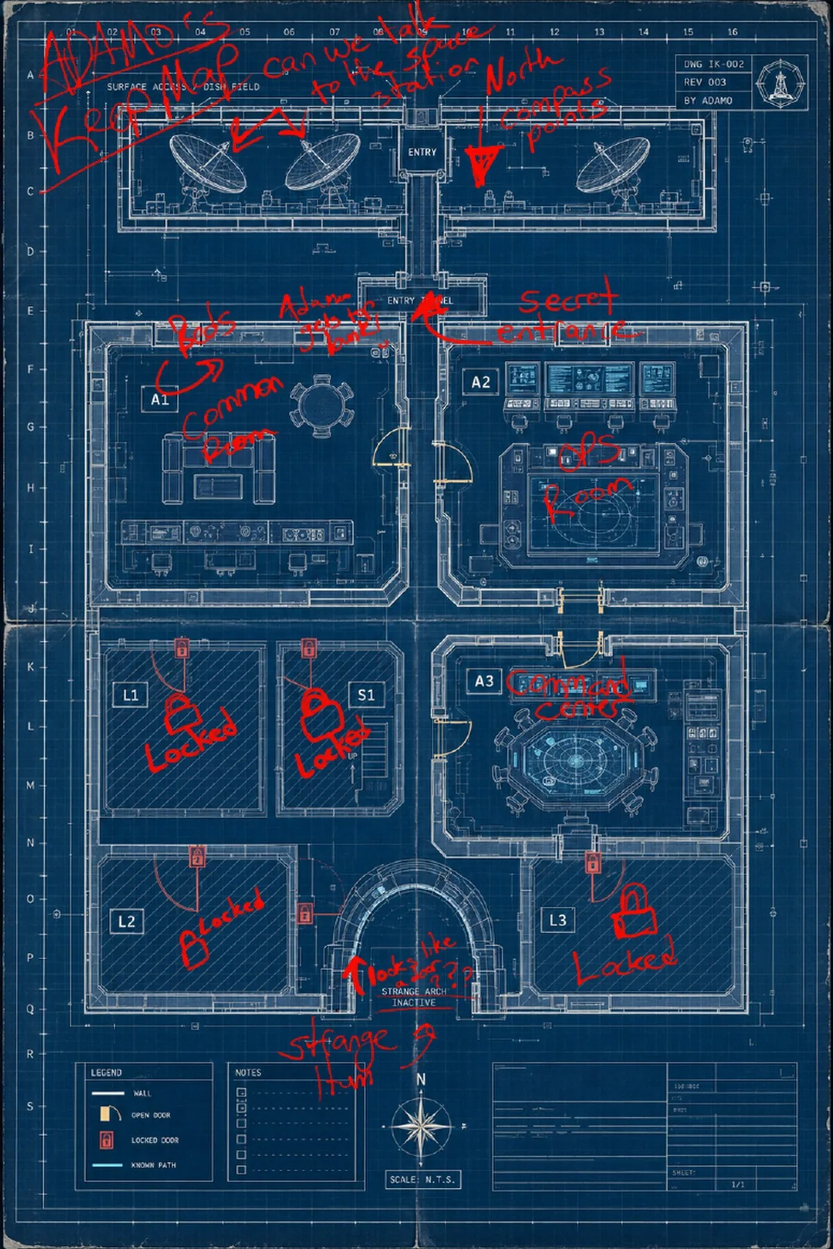 Issue 002 Iron Keep Schematic